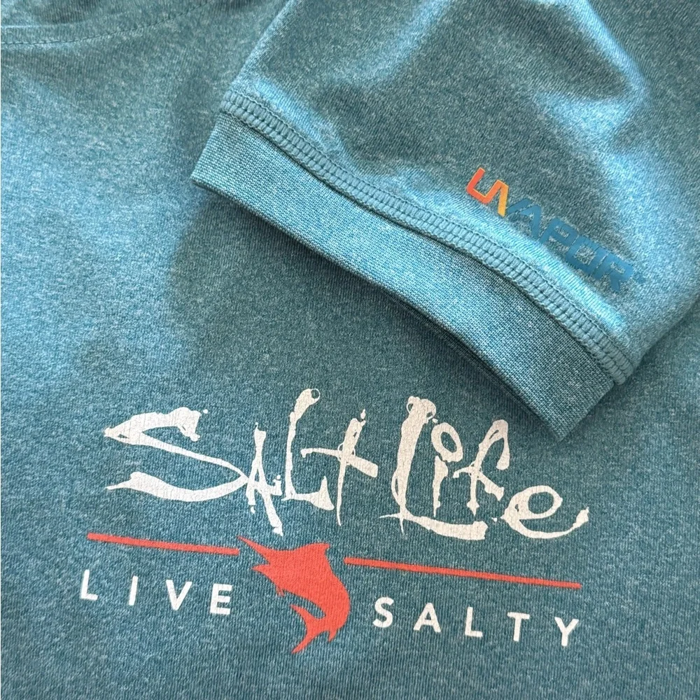 Salt Life Live Salty SLX Hoodie Size XL - Picture 4 of 4